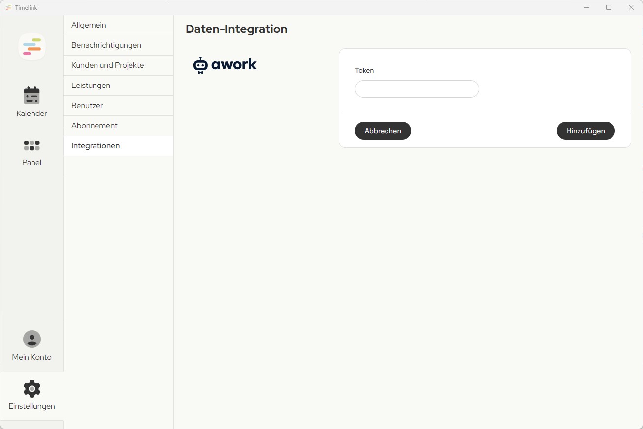 Integration awork